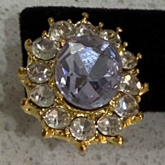 Stunning Rhinestone Post Earrings - Picture 3 of 5